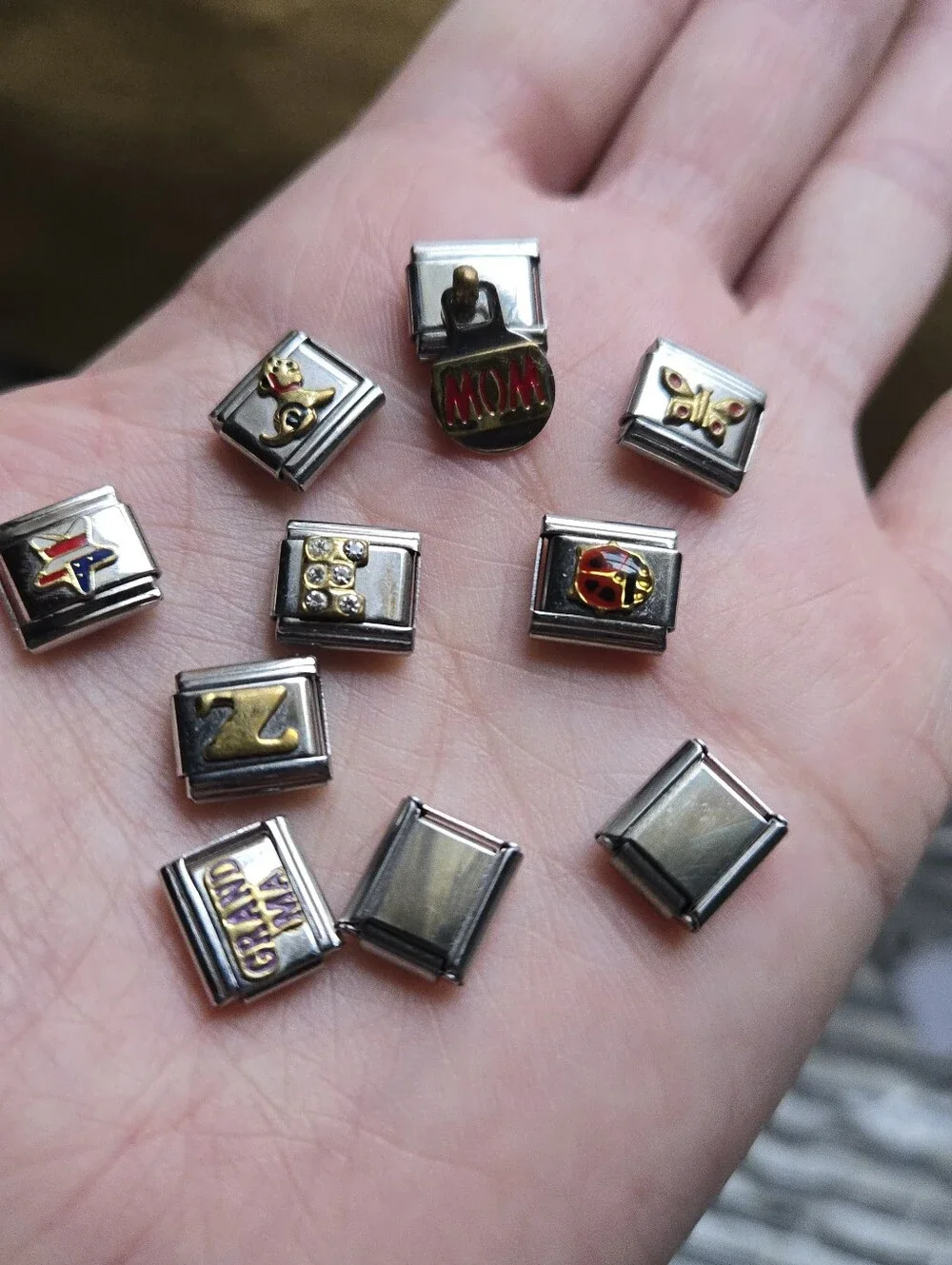 Vintage Italian Link Charms